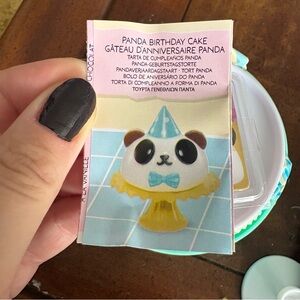 Panda Birthday Cake - MGA Miniverse resin play Toy